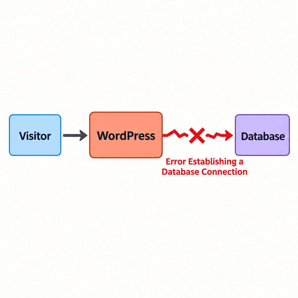 WordPress error establishing a database connection
