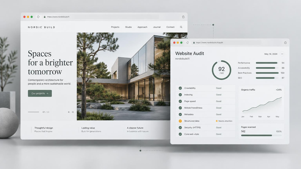 Website audit checklist for SEO, performance, UX and security